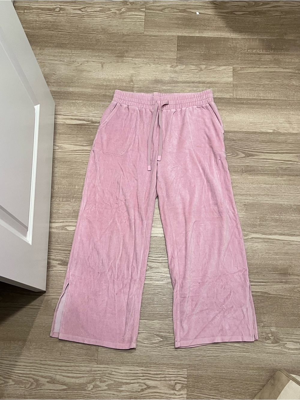 JoyLab Pink Ribbed Lounge Top - Relaxed Fit - Picture 2 of 4